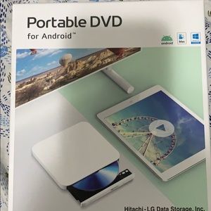 Portable DVD for android and Mac and windows 10